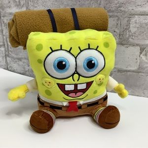 Spongebob Squarepants Kamp Koral Plush Phunny Stuffed Toy Backpack 7”